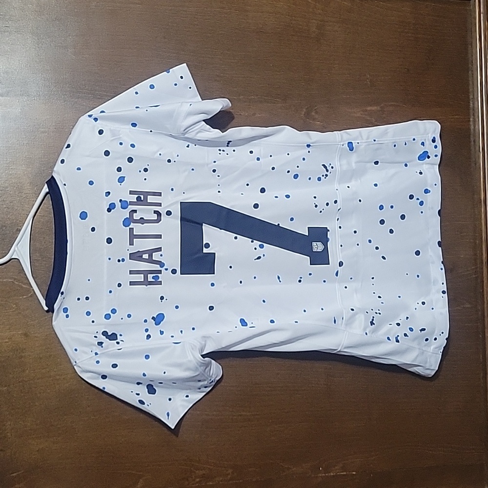 ASHLEY HATCH USWNT USA #7 NIKE FIFA WORLD CUP SOCCER JERSEY NWT SMALL
